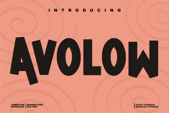 Avolow: A Bold Display Font That Elevates Handmade Product Design