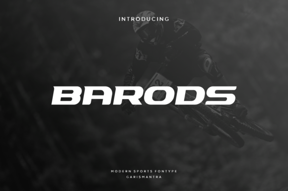 Barods: A Bold Display Font for High-Energy Brand Identities