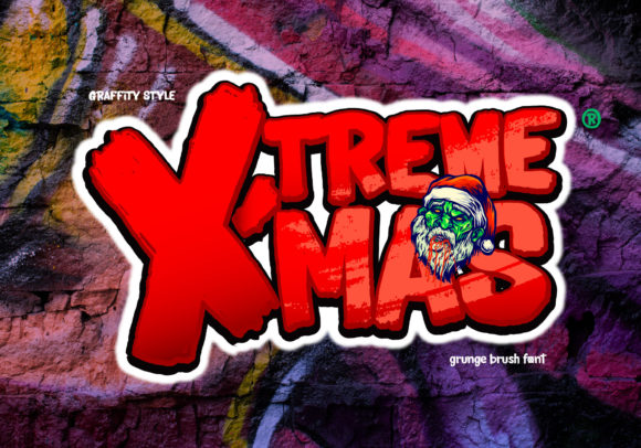 Extreme Xmas: A Bold Display Font for Editorial Energy