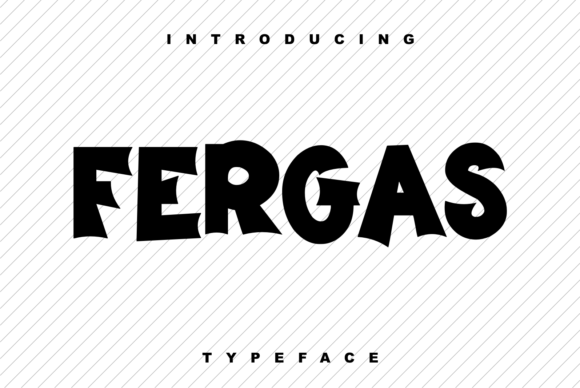 Fergas: A Bold Display Font That Elevates Brand Identity