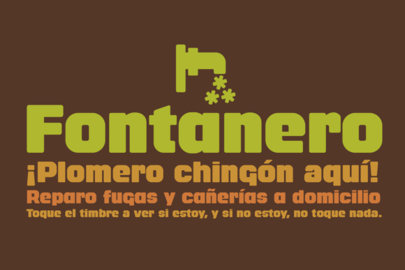 Fontanero: How a Bold Display Font Can Elevate Your Campaign Visuals