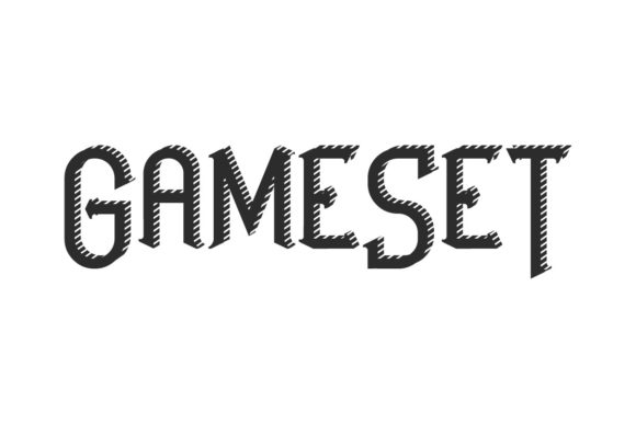 GameSet: A Display Font That Elevates Editorial Design