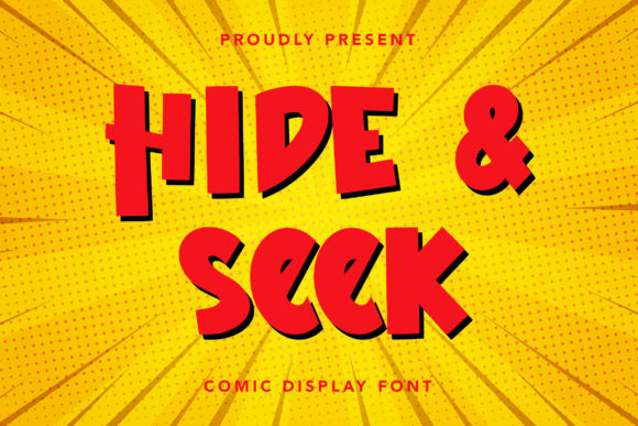 Hide and Seek: A Playful Display Font for Bold Web Design