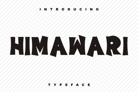 Himawari: The Display Font That Elevates Campaign Visuals with Bold Clarity