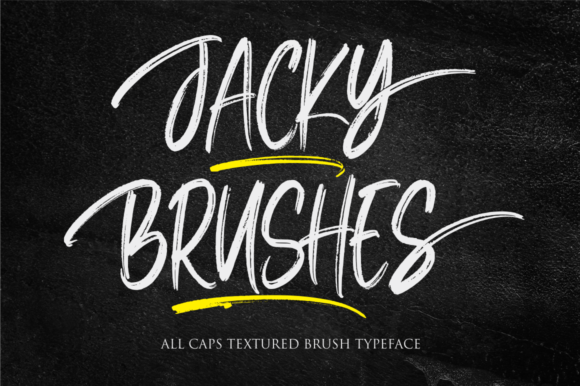 Jacky Brushes: A Display Font That Elevates Modern Web Design