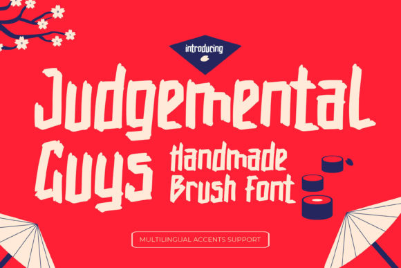 Judgemental Guys: A Classy Display Font for Scroll-Stopping Brand Visuals