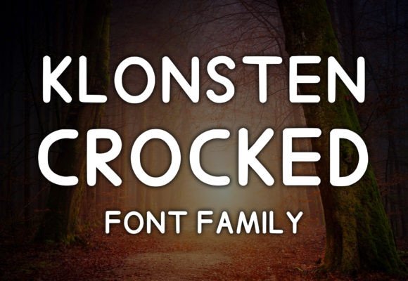 Klonsten Crocked: A Versatile Display Font for Modern Web Design