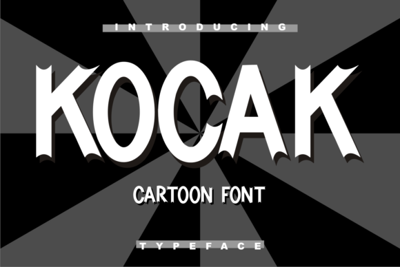 Kocak: The Display Font That Commands Attention in Digital Marketing