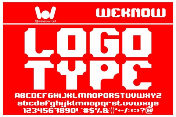 Logotype: A Bold Display Font for Futuristic Branding Projects