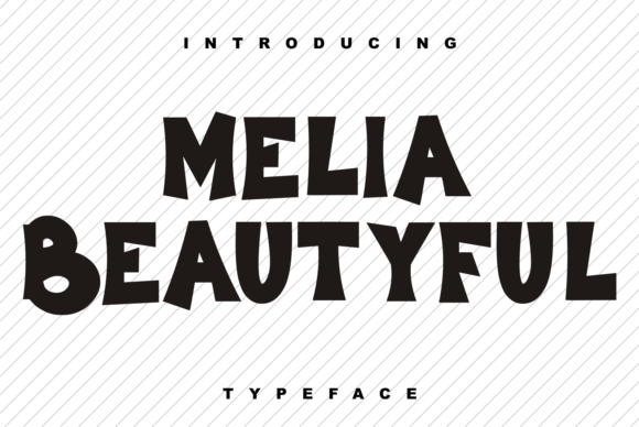 Melia Beautyful: A Bold Display Font for Modern Web Design