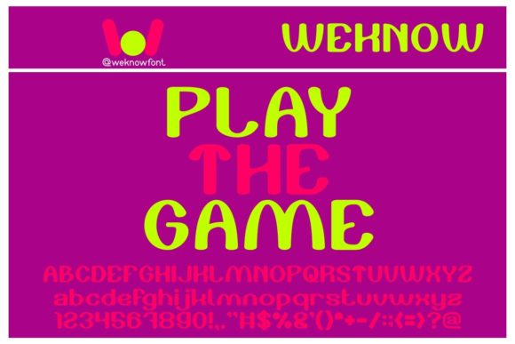 Play the Game: A Display Font That Brings Personality to Branding
