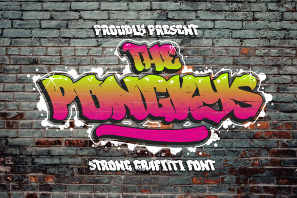 The Ponkys: A Bold Display Font That Elevates Small Business Branding
