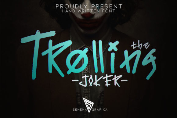 The Trolling Joker: A Bold Display Font for Business Branding